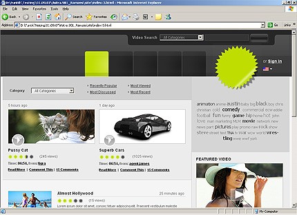 Website Template #19935