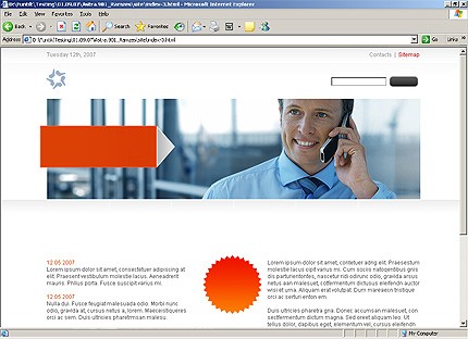 Website Template #19938