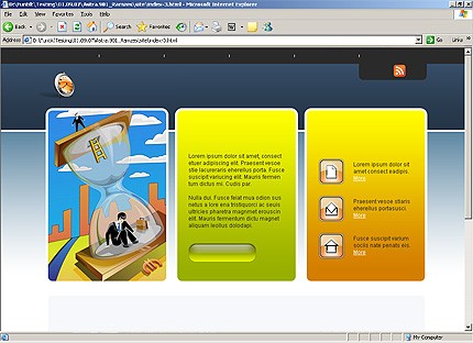 Website Template #19945