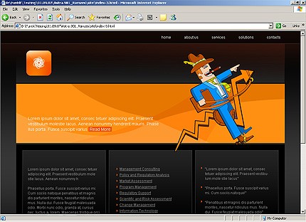 Website Template #19950