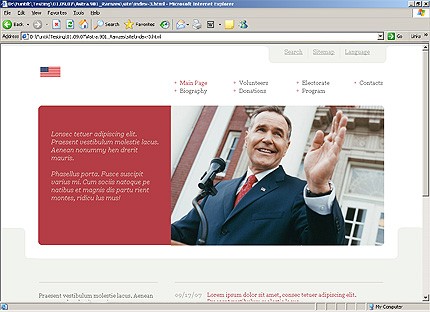 Website Template #19954