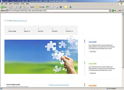 Website Template #19955