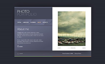 Website Template #19957