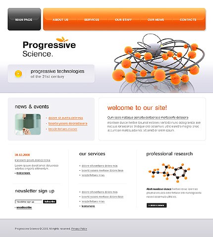 Website Template #19963