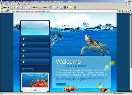 Website Template #19965