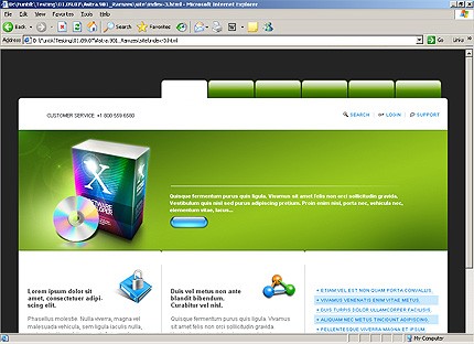 Website Template #19966