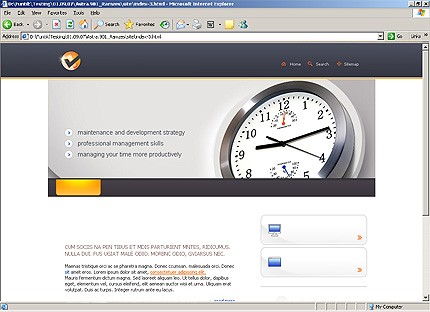 Website Template #19967