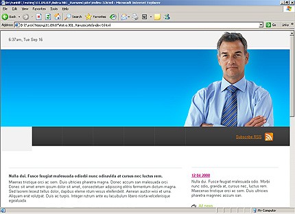 Website Template #19970