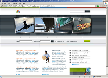 Website Template #19971