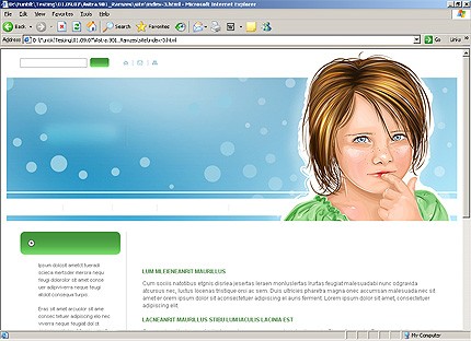 Website Template #19985
