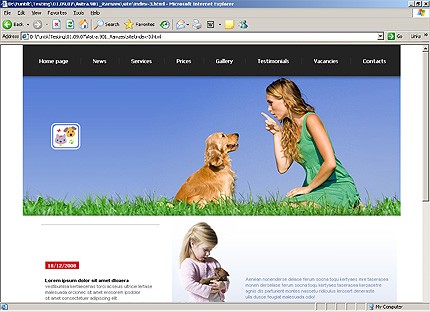Website Template #19989