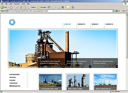 Website Template #19990