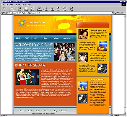 Website Template #2000