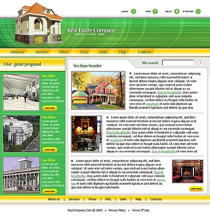 Website Template #2030