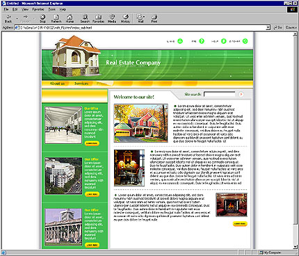 Website Template #2030