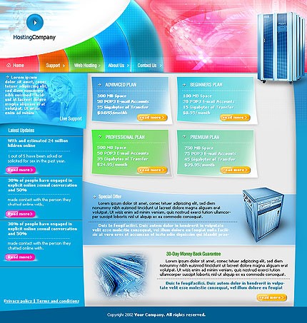 Website Template #2033