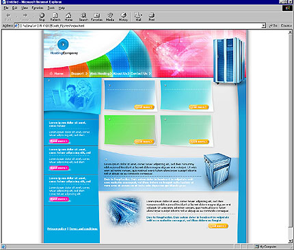 Website Template #2033