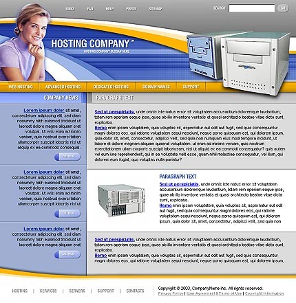 Website Template #2047