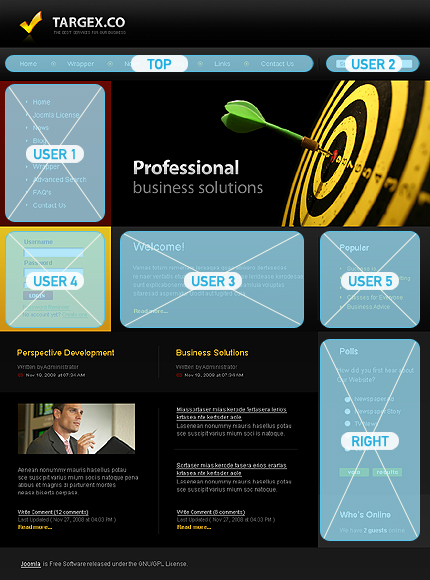 Website Template #20000