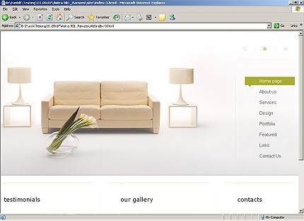 Website Template #20003