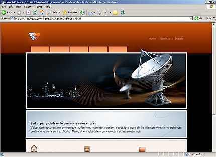 Website Template #20014