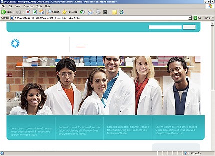 Website Template #20018