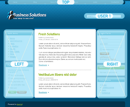 Website Template #20025