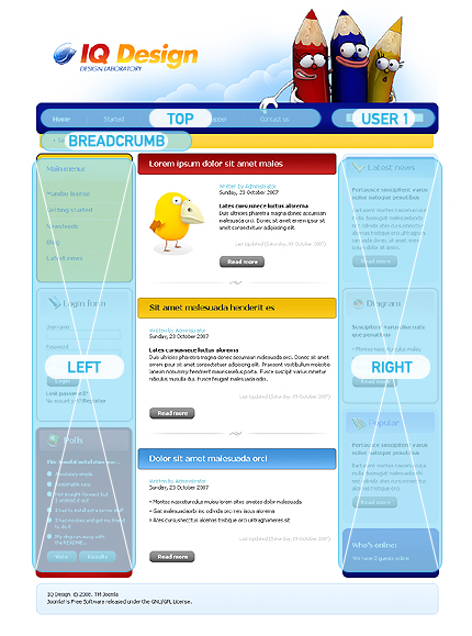 Website Template #20027