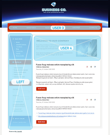 Website Template #20028