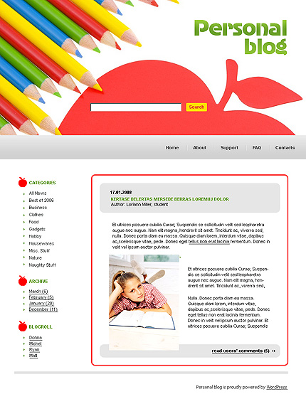 Website Template #20034
