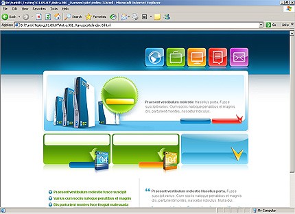 Website Template #20040