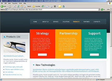Website Template #20045