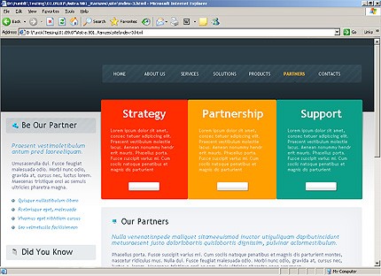 Website Template #20045