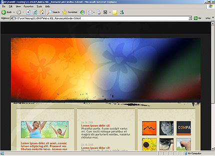 Website Template #20054