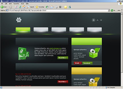 Website Template #20055