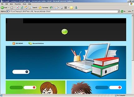 Website Template #20060