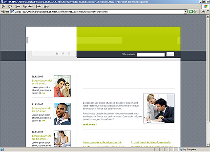 Website Template #20066