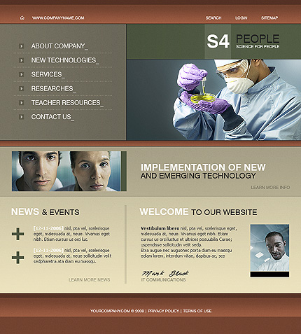 Website Template #20067