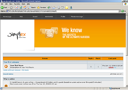 Website Template #20076