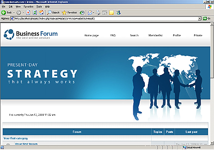 Website Template #20077