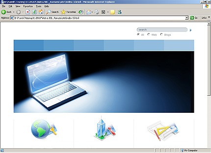 Website Template #20088