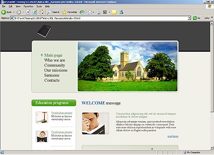 Website Template #20091