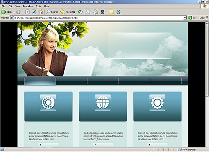 Website Template #20093
