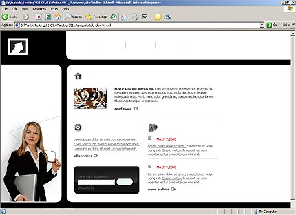 Website Template #20095