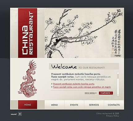 Website Template #20096