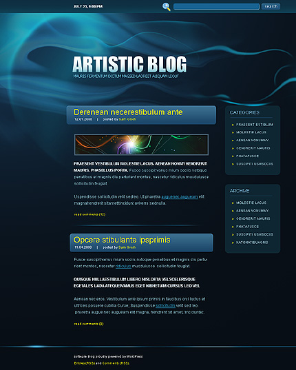 Website Template #20107