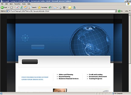 Website Template #20118
