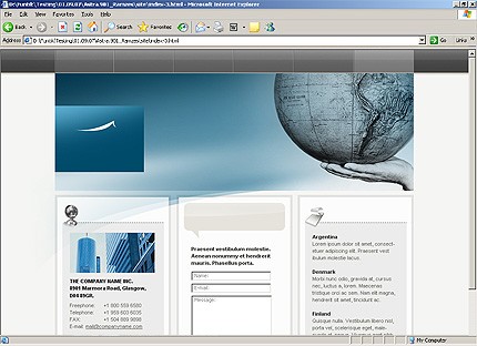 Website Template #20119