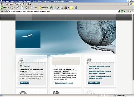 Website Template #20119