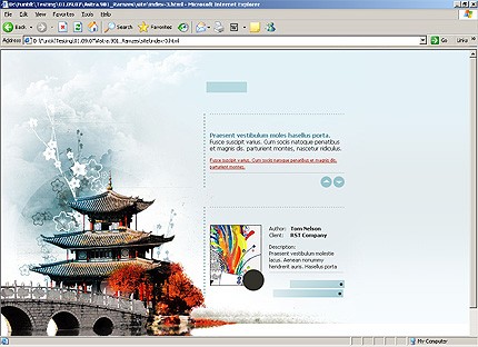 Website Template #20124